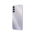 نمای سه رخ گوشی سامسونگ Galaxy A14 ظرفیت 128 گیگ و رم ۶ سیلور