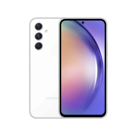 نمای کلی گوشی سامسونگ Galaxy A54 ظرفیت 128 و رم 8 سفید