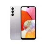 نمای کلی گوشی سامسونگ Galaxy A14 ظرفیت 64 و رم 4 گیگ سیلور