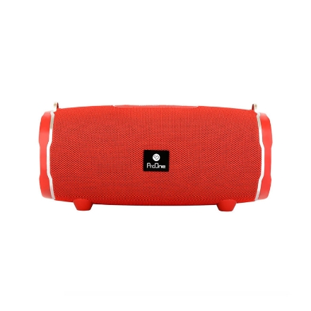 اسپیکر بلوتوثی پرووان مدل PSB4950 رنگ قرمز از نمای روبرو	