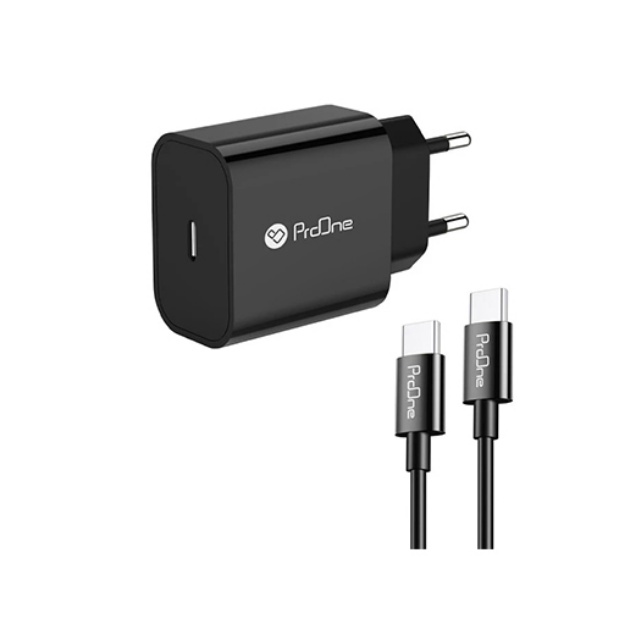 شارژر دیواری پرووان مدل PWC501 به همراه کابل USB-C