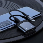 مبدل USB-C به USB-C و جک 3.5 میلی متری رسی مدل RDS-A19
