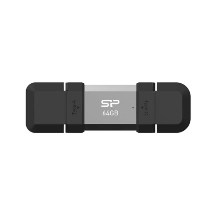 فلش مموری USB 3.2 سیلیکون پاور مدل C51 ظرفیت 64 گیگابایت